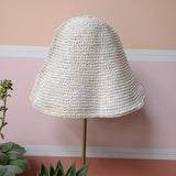 *Slightly Flawed* Paper Vintage 1970's Crochet Flare Hat Body - Simple