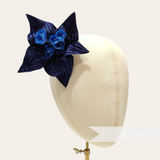 'Brielle' Velvet Lily of the Valley Silk Flower Hat Mount