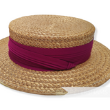 Crepe Fabric Wrap Around Puggaree Ribbon Hat Band