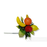 Vintage 1980's Artificial Tropical Fruit Flower Mount