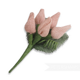 'Lumi' Cotton Textured Mini Flower Bud Bunch