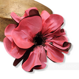 'Camille' Large 14cm Silk Poppy Millinery Flower Mount