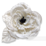 'Enya' Velvet Blossom Millinery Flower Hat Mount