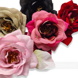 'Lucille' 12cm Rose Flower Millinery Hat Mount