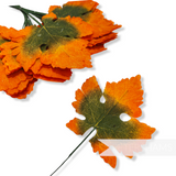 'Ottilie' Super Detailed Vintage Maple Leaf - 24 Stems