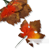 'Ottilie' Super Detailed Vintage Maple Leaf - 24 Stems