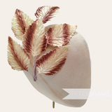 'Seraphina' Vintage 1950/60's Japanese Velvet Wired Millinery Leaf Spray