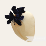 'Caoimhe' Velvet Strawberry Millinery Hat Mount