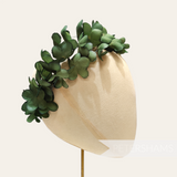 'Soleil' Silk Eucalyptus 50cm Wired Branch