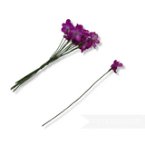 'Aniya' Mini Silk Blossom Wired Flowers - 12 stems