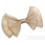 'Mia' 15cm Double Petite Sinamay Bow