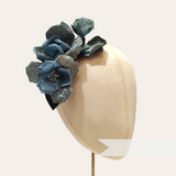 'Scarlette' Satin and Velvet Millinery Hat Mount