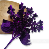 'Lyanna' Velvet Lilac Flower Millinery Hat Mount