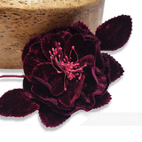 'Alice' Vintage Velvet Millinery Flower Hat Mount