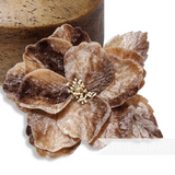 'Tiffany' 10cm Velvet Wired Flower Hat Mount