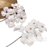 'Paisleigh' Vintage 1960s Korean Cotton Dogwood Flower Mount