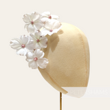 'Paisleigh' Vintage 1960s Korean Cotton Dogwood Flower Mount