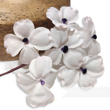 'Paisleigh' Vintage 1960s Korean Cotton Dogwood Flower Mount