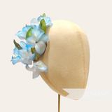 'Laylah' Vintage 1960s Korean Bell Flower Wired Hat Mount