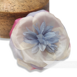 'Aubriella' 10cm Silk Flower Blossom Millinery Hat Mount