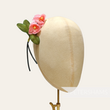 'Kori' Vintage 1960/70s Petite Silk Buttercup Flower Hat Mount