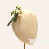 'Sandra' Vintage 1960's Korean Primrose Flower Hat Mount