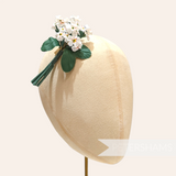 'Sandra' Vintage 1960's Korean Primrose Flower Hat Mount