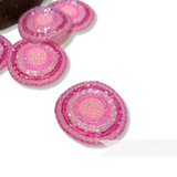 5cm Beaded Circle Motifs