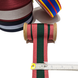 40mm Striped Grosgrain Ribbon