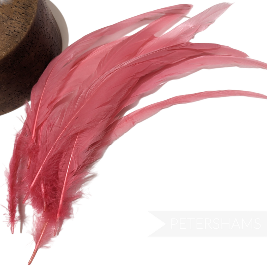 Fancy t'Hat Millinery - It's Purple & Candy Pink Feather !