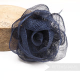 'Valentina' Large Sinamay Cabbage Rose Flower Millinery Hat Mount