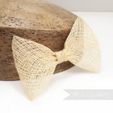 'Millie' Simple Sinamay Bow Shape