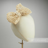 'Eloise' Chunky Twisted Jute Bow Shape