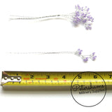 Seed Bead Wired Trees - 6 Stems