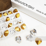 Swarovski Crystal Heart Style 4800 - 15.4x14mm