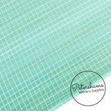 Small Check Design Buntal / Jinsin Fabric - 1/2m