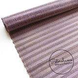 Lurex Threaded Striped Buntal (Jinsin) Fabric - 1/2m