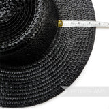 Extra Shiny Flat Polybraid Capeline Hat Body - 11"