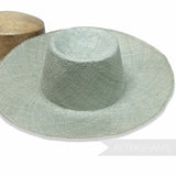 Ramie 1x1 Weave Straw Capeline Hat Body - 11"