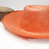 Ramie 1x1 Weave Straw Capeline Hat Body - 11"