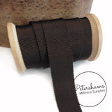 25mm No.5 French Millinery Petersham Hat Ribbon