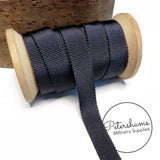 15mm No.3 French Millinery Petersham Hat Ribbon