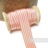 25mm No.5 Simple Striped Millinery Petersham Hat Ribbon - 1m