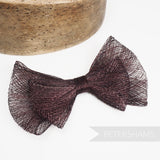 'Mia' 15cm Double Petite Sinamay Bow