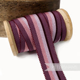 25mm No.5 Traditional Stripe Millinery Petersham Hat Ribbon - 1m