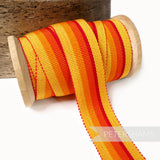 25mm No.5 Traditional Stripe Millinery Petersham Hat Ribbon - 1m